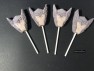 535sp Thunder Dude Face Chocolate or Hard Candy Lollipop Mold